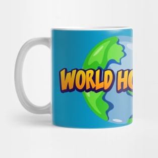 world hold on Mug